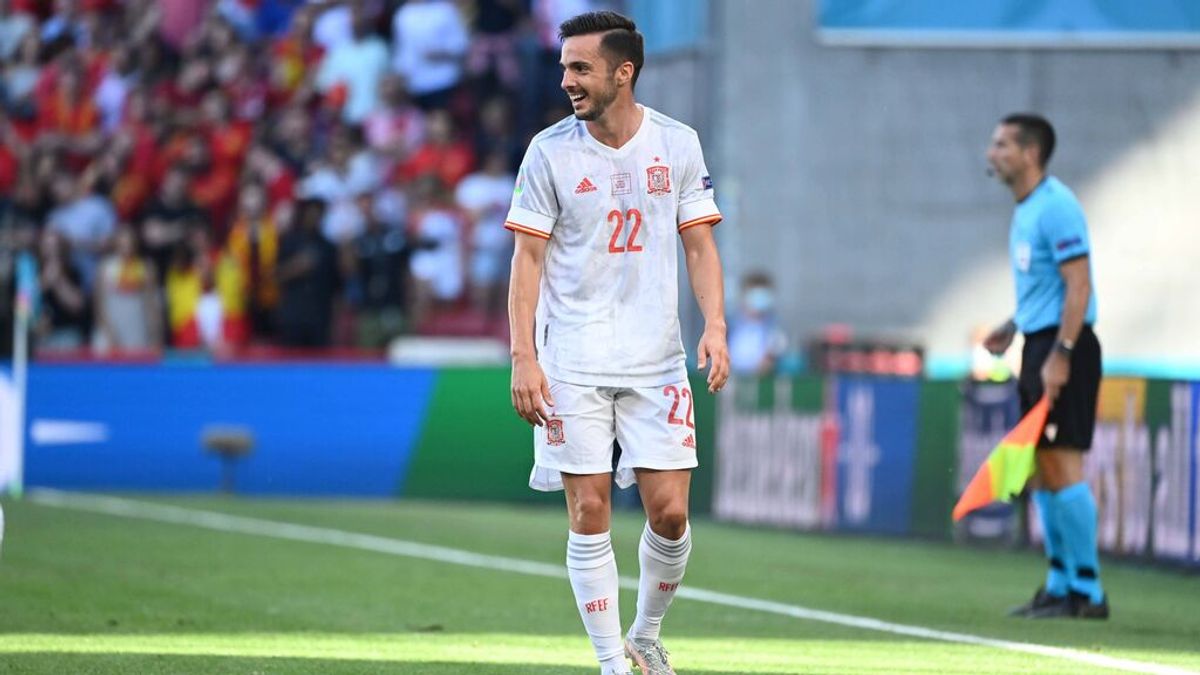Pablo Sarabia, duda para el encuentro ante Italia por molestias en el aductor derecho Pablo Sarabia, duda para el encuentro ante Italia por molestias en el aductor derecho