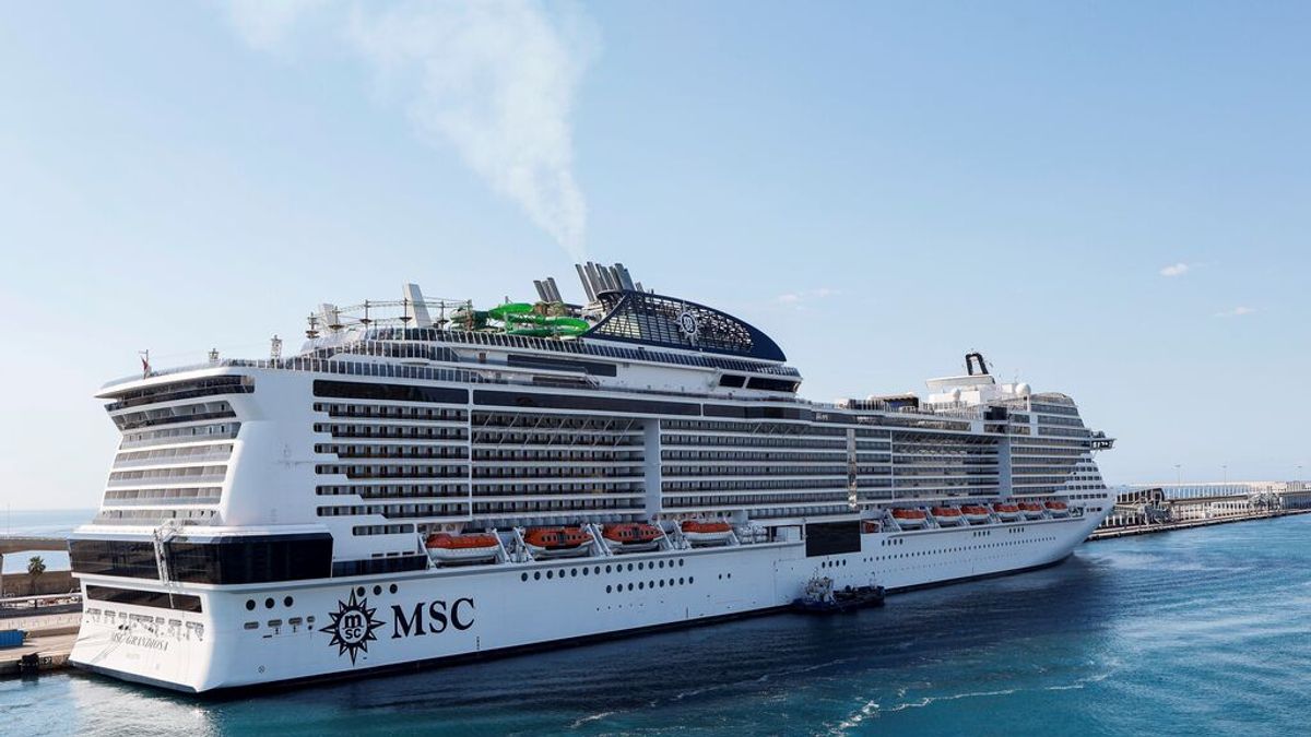 Detectan tres casos positivos en el crucero MSC "Grandiosa" tras atracar en Barcelona