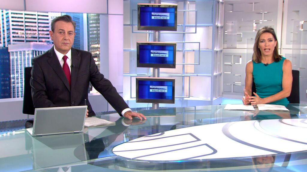 Con José Ribagorda y Ángeles Blanco Informativos Telecinco 2021 Mediodía 03/07/2021