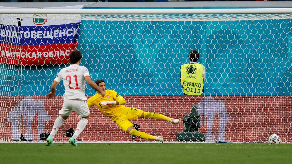 Tanda de penaltis del Suiza-España