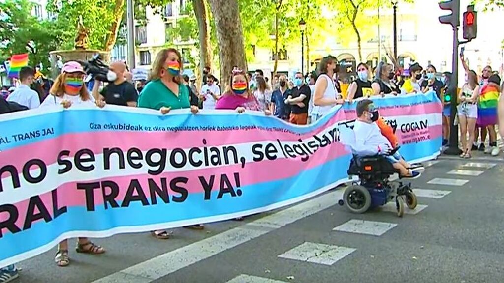 El Orgullo vuelve a las calles de Madrid con los derechos trans por bandera