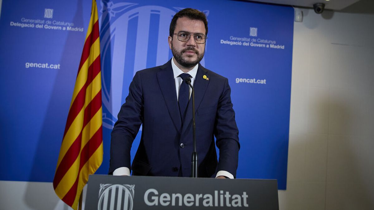 Aragonès desvincula el apoyo de ERC a los próximos Presupuestos de la mesa de diálogo Aragonès desvincula el apoyo de ERC a los próximos Presupuestos de la mesa de diálogo