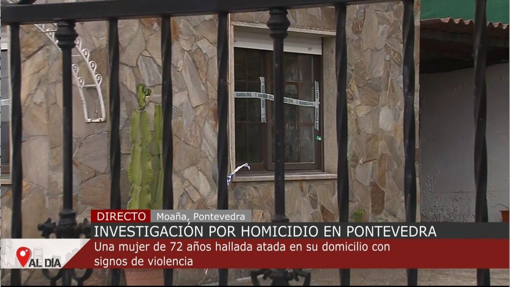 Hallan en Moaña, Pontevedra, el cadáver de una mujer con signos de violencia