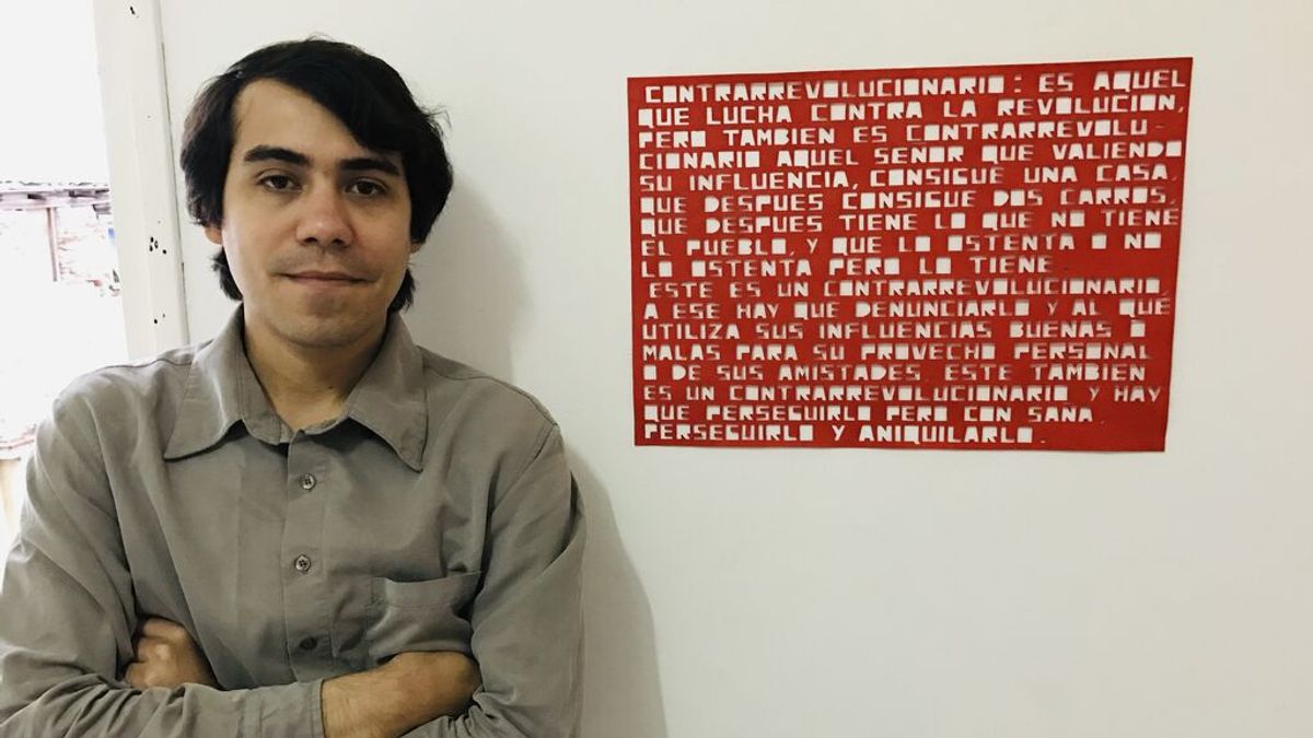 Detienen en La Habana al artista opositor Hamlet Lavastida Detienen en La Habana al artista opositor Hamlet Lavastida