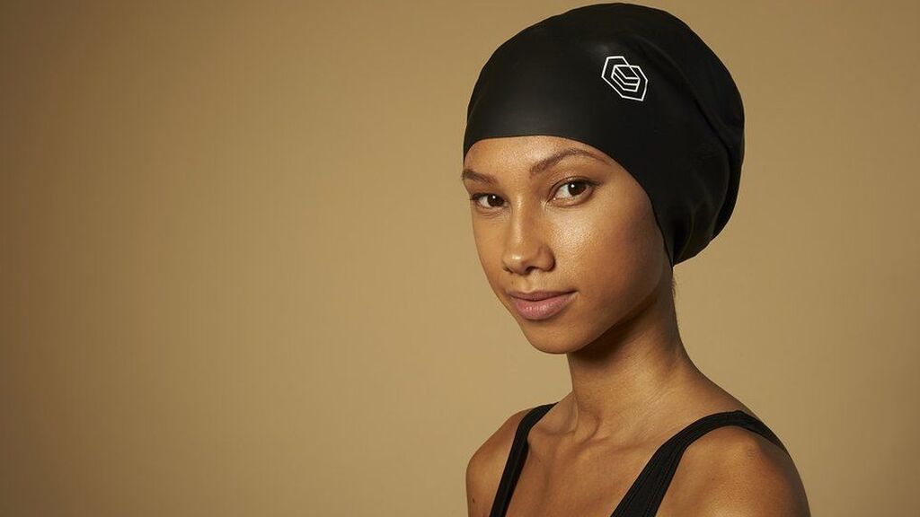  SOUL CAP - Gorro de natación - Diseñado para cabello corto y  regular - Unisex - Gorro de natación para mujeres y hombres - Silicona  (Negro) : Deportes y Actividades al Aire Libre