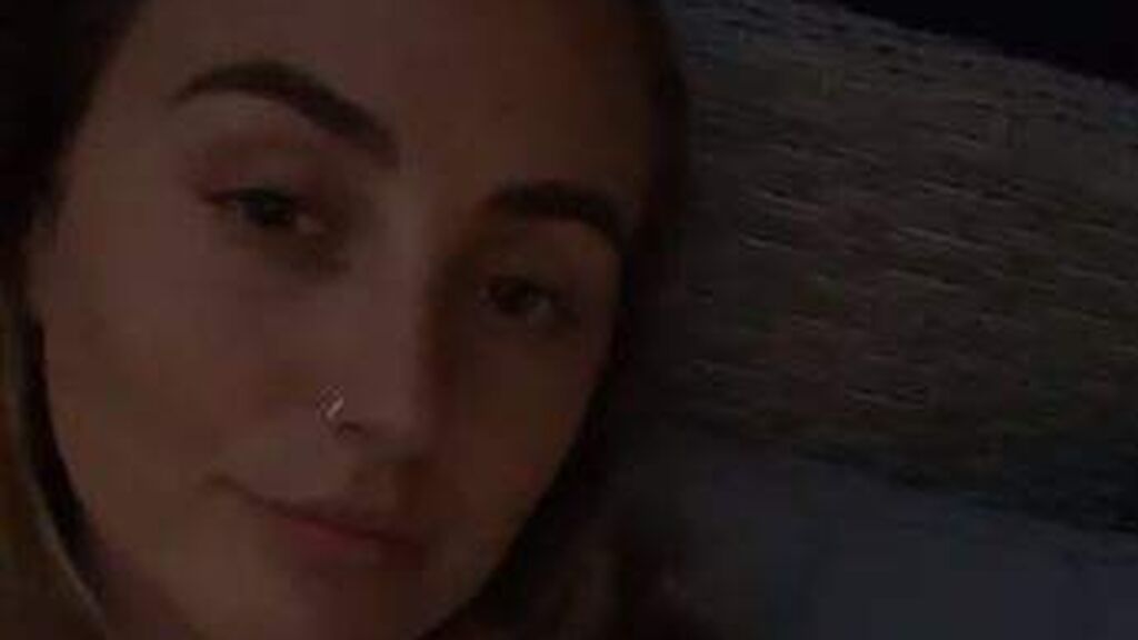 Rocío Flores sin un ápice de maquillaje