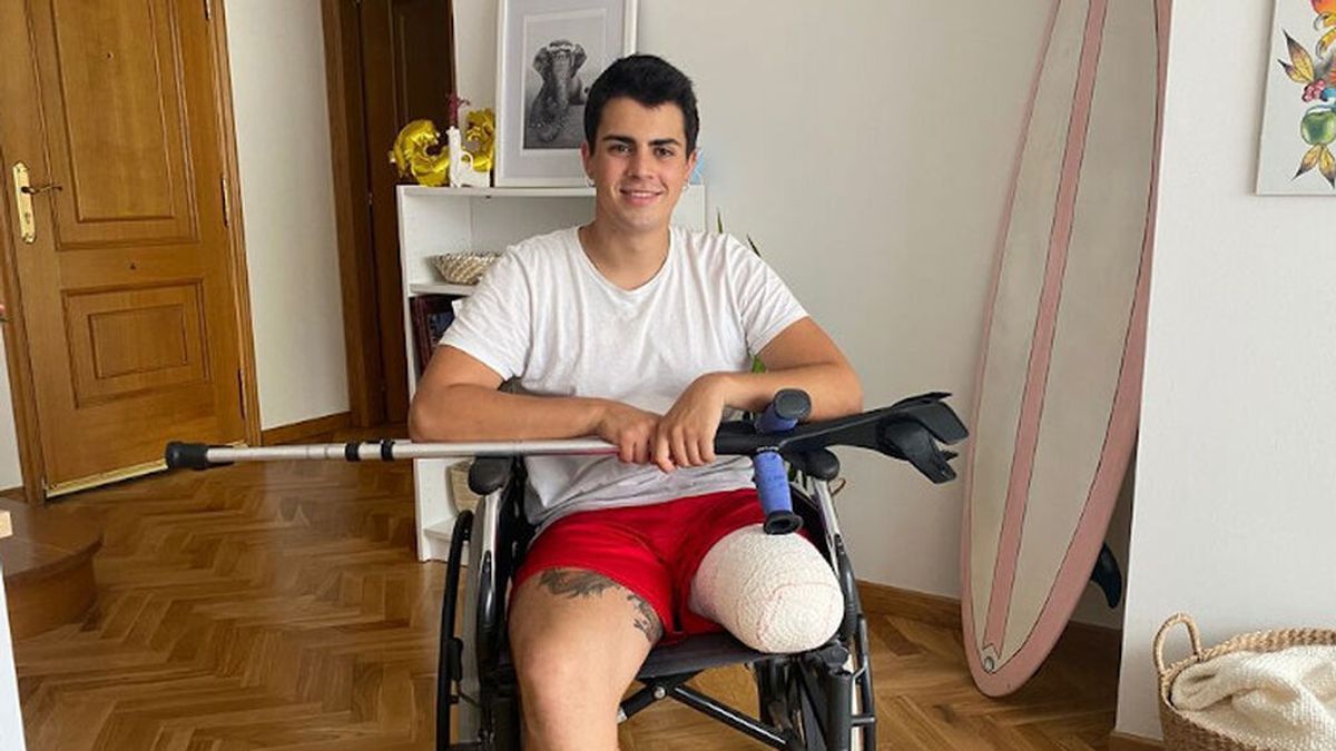 El baionés Álvaro Santalla ha recaudado más de 50.000 euros para la prótesis de su pierna izquierda El baionés Álvaro Santalla ha recaudado más de 50.000 euros para la prótesis de su pierna izquierda