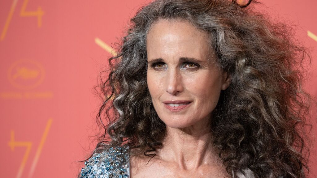 Andie MacDowell o el poder de las canas en Cannes