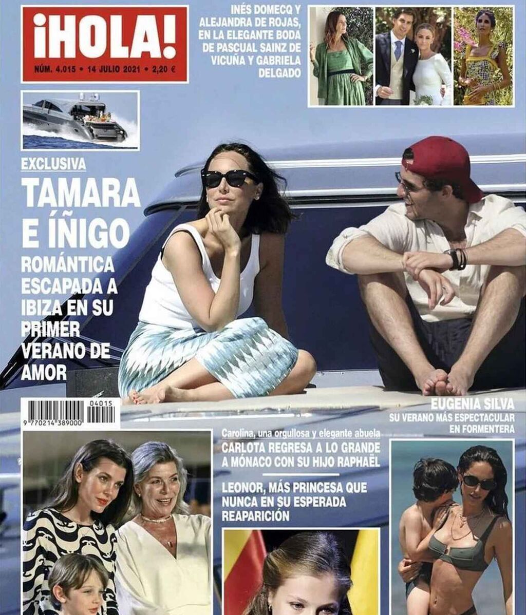Las vacaciones de Tamara Falcó