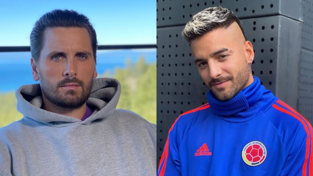 La razón del pique entre Maluma y Scott Disick, ex de Kourtney Kardashian, en Twitter: "¿Qué pasa contigo?"