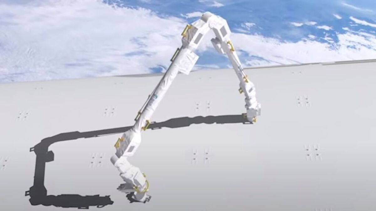 Así es ERA, el brazo robótico europeo capaz de "caminar" por el segmento ruso de la Estación Espacial