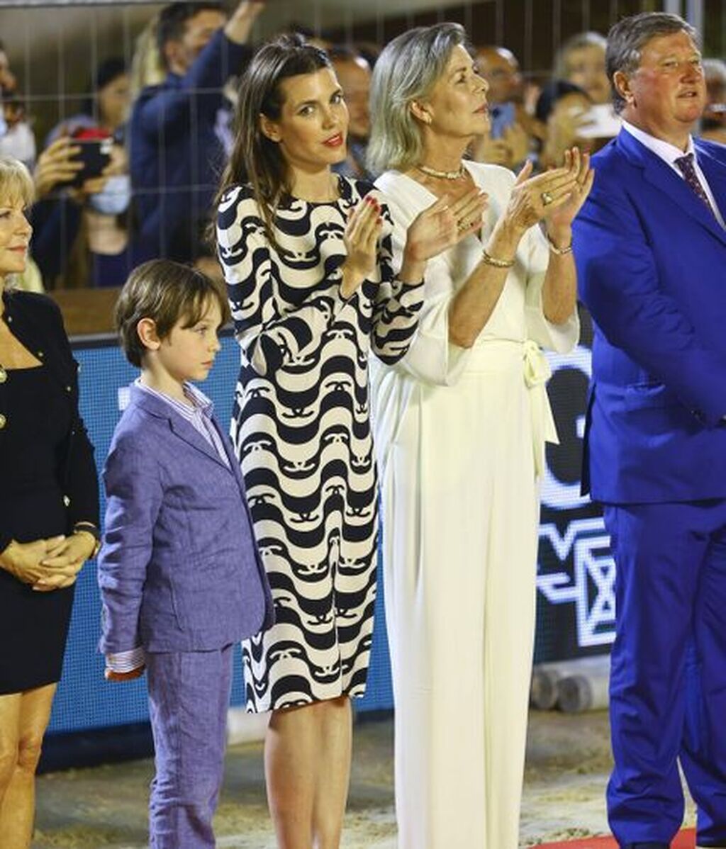 Raphaël Elmaleh, Carlota Casiraghi y Carolina de Mónaco