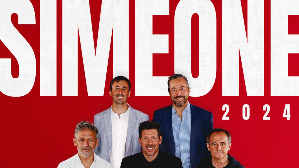 Simeone renueva con el Atlético de Madrid hasta 2024