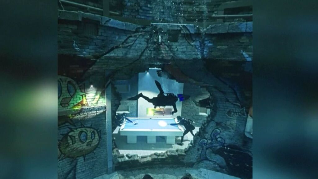 Dubai inaugura la piscina más profunda del mundo que alberga una ciudad sumergida