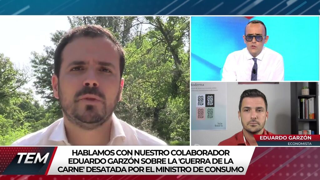 Alberto Garzón y la guerra de la carne Todo es mentira 2021 Programa 625 geo