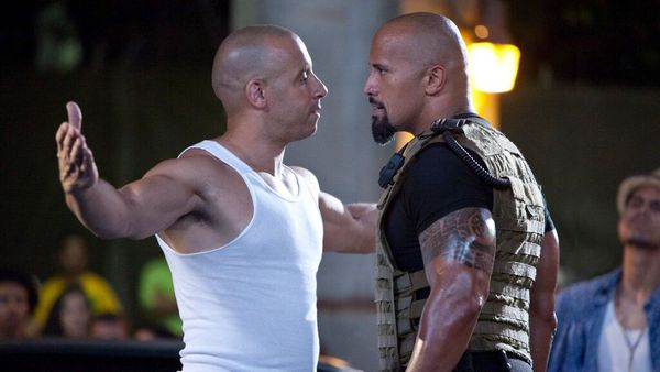 Vin Diesel Y La Roca