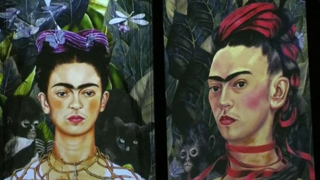 Una exposición de arte digital recuerda a Frida Kahlo en su 114 cumpleaños