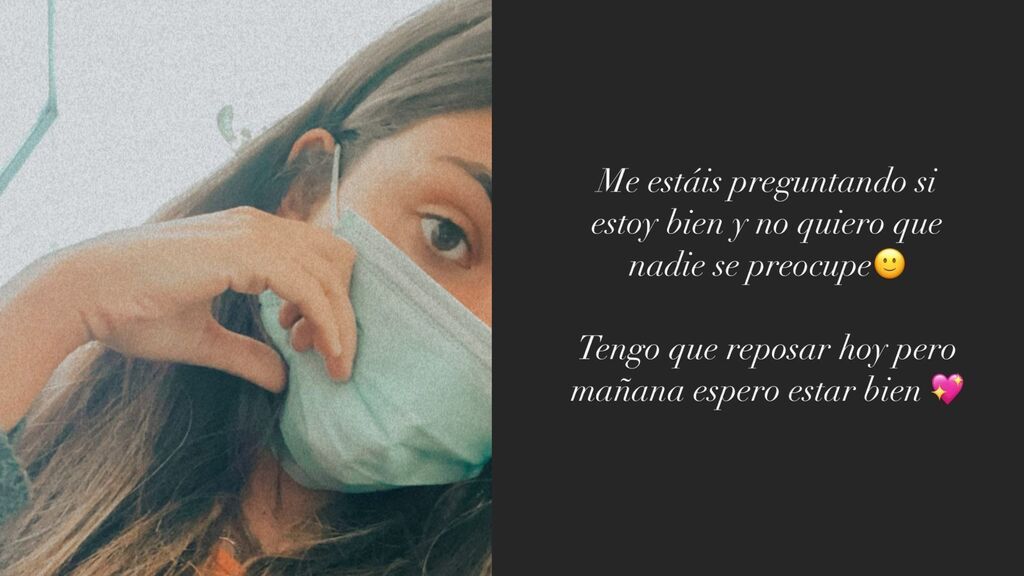 Alexia Rivas en el hospital