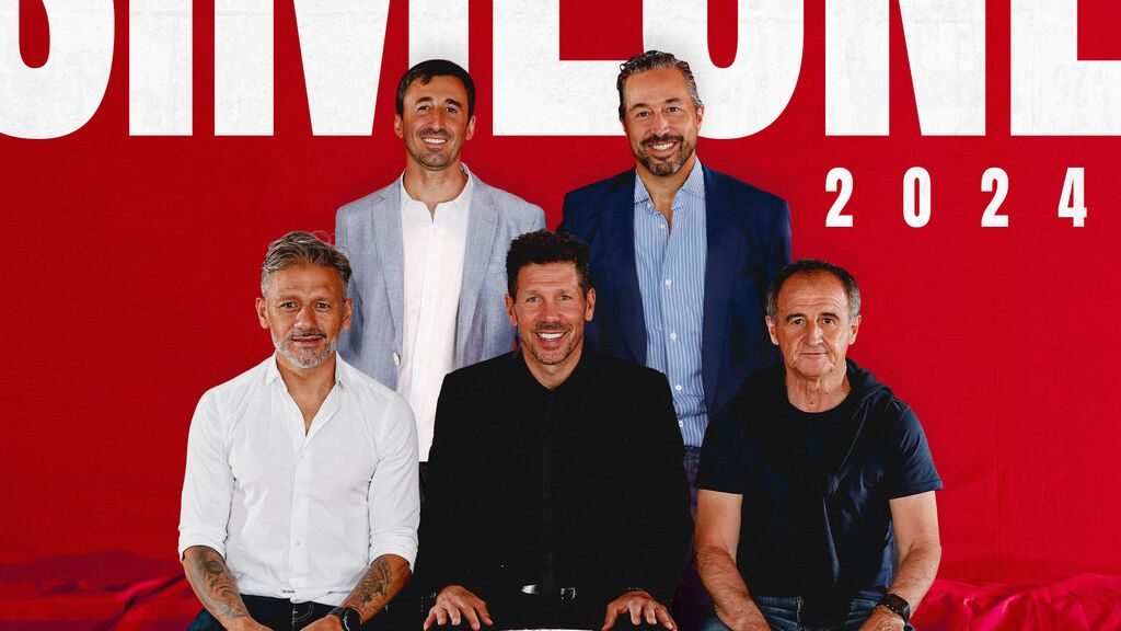 El Atlético hace oficial la renovación de Simeone y su cuerpo técnico hasta 2024