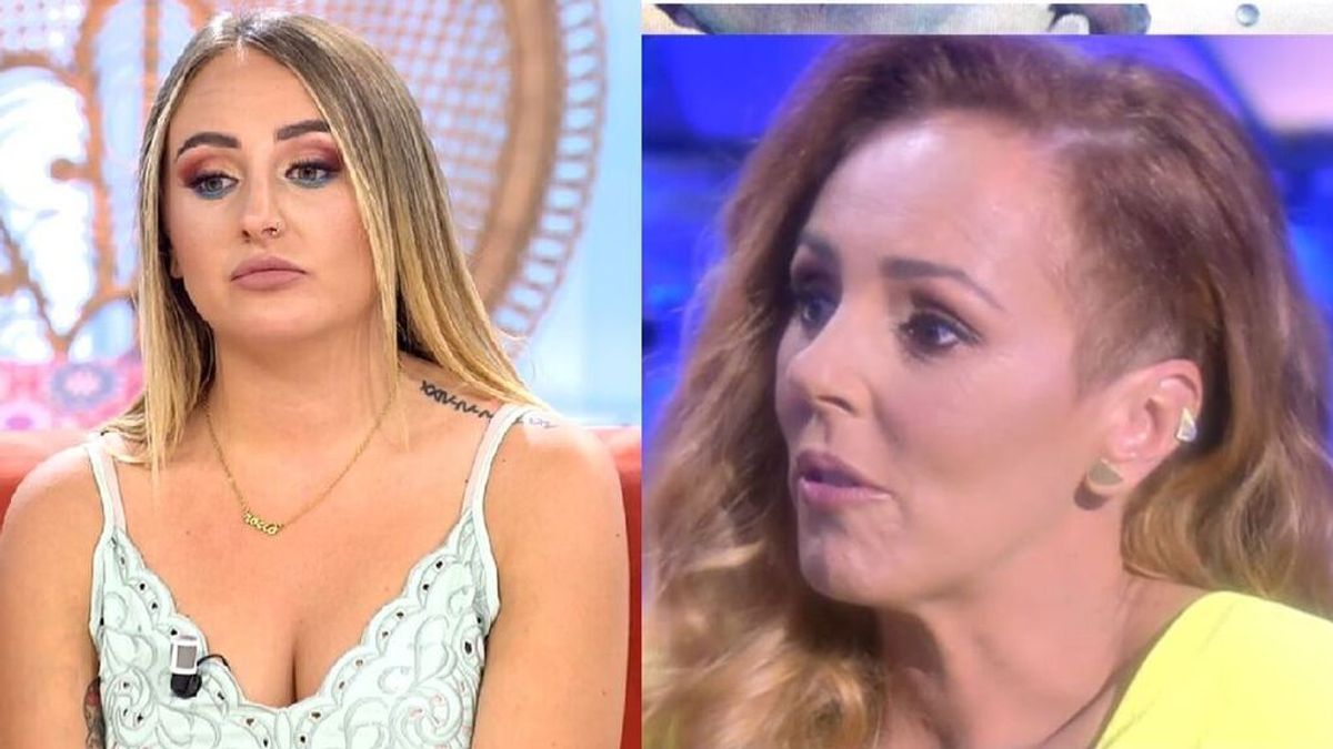 Rocío Flores reacciona a las palabras de su madre Rocío Flores reacciona a las palabras de su madre