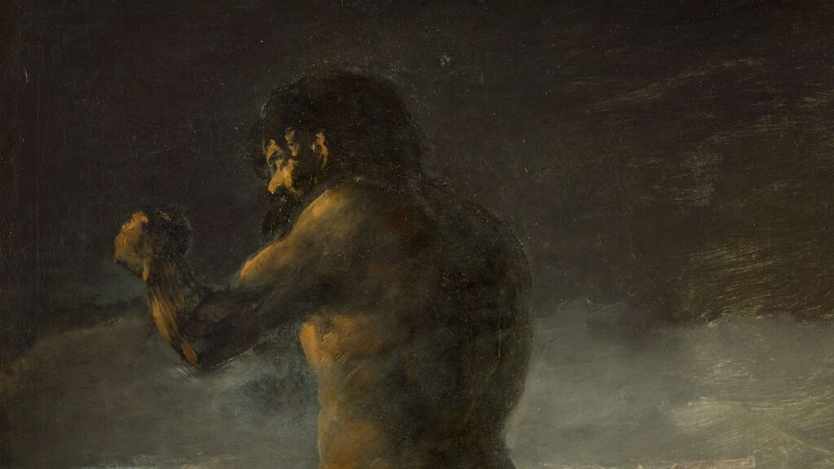 El Prado vuelve a atribuir a Goya "El Coloso" El Prado vuelve a atribuir a Goya "El Coloso"