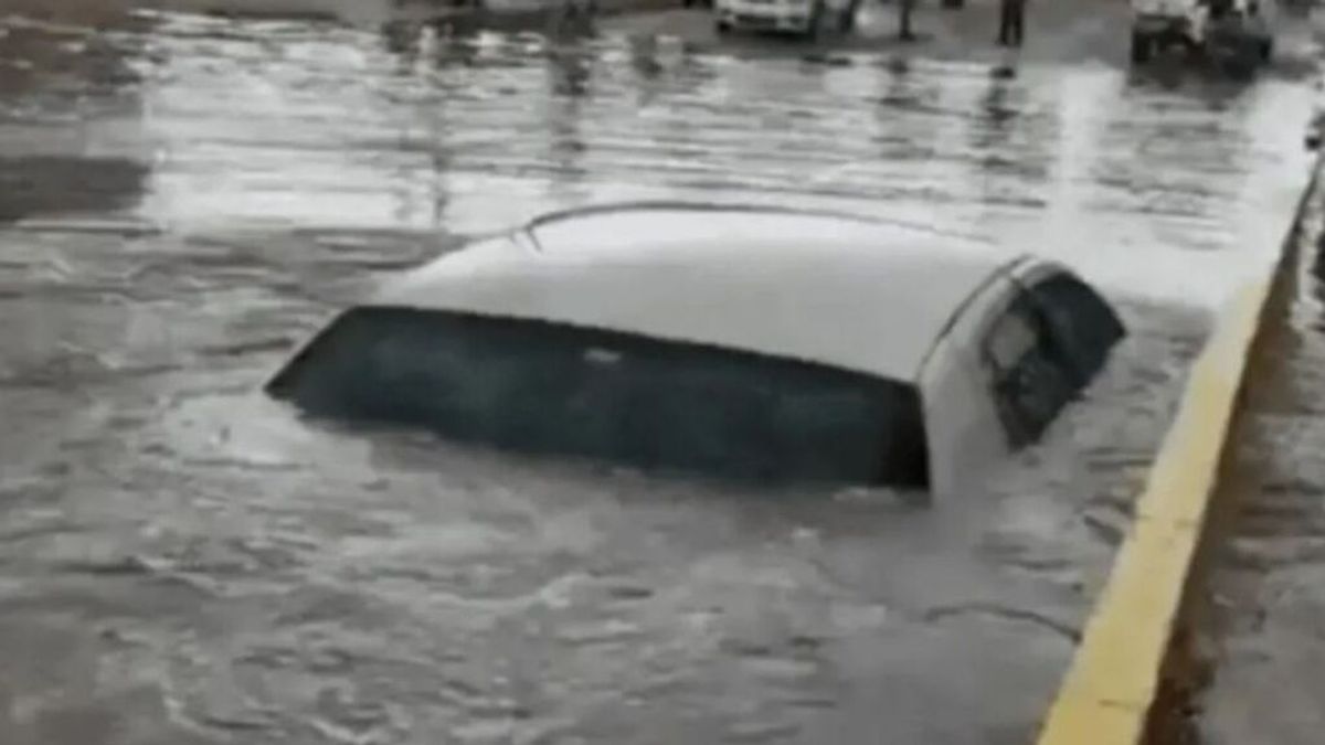 Asombro tras comprobar que lo que sale del agua no es un submarino, es un coche