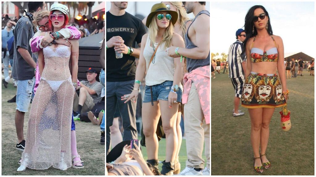 También, son muchos los famosos que acuden al festival de Coachella.