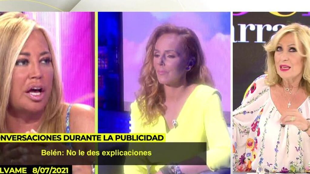 Rosa Benito apoya a Rocío Carrasco tras las conversaciones durante la publicidad: "Mi sobrina tiene razón"