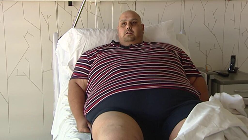 La historia de Jesús, con 39 años y 308 kilos: se ha sometido a una operación que le cambiará la vida