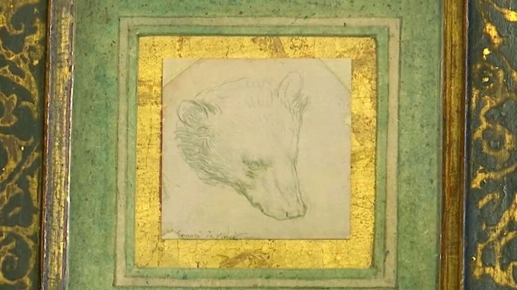 El boceto 'Cabeza de oso' de Leonardo Da Vinci, vendido por 10,3 millones de euros
