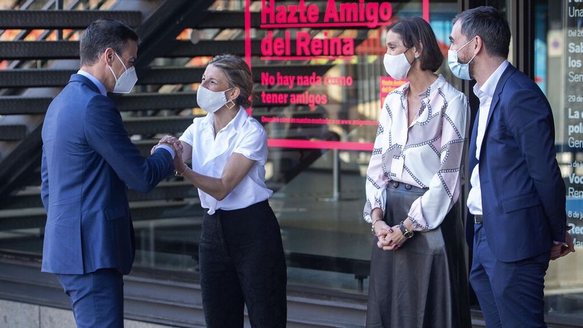 Yolanda Díaz negoció con Sánchez que los ministros de Unidas Podemos mantuvieran sus carteras Yolanda Díaz negoció con Sánchez que los ministros de Unidas Podemos mantuvieran sus carteras