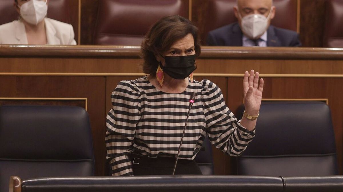 EuropaPress_3768747_vicepresidenta_primera_ministra_presidencia_relaciones_cortes_memoria EuropaPress_3768747_vicepresidenta_primera_ministra_presidencia_relaciones_cortes_memoria