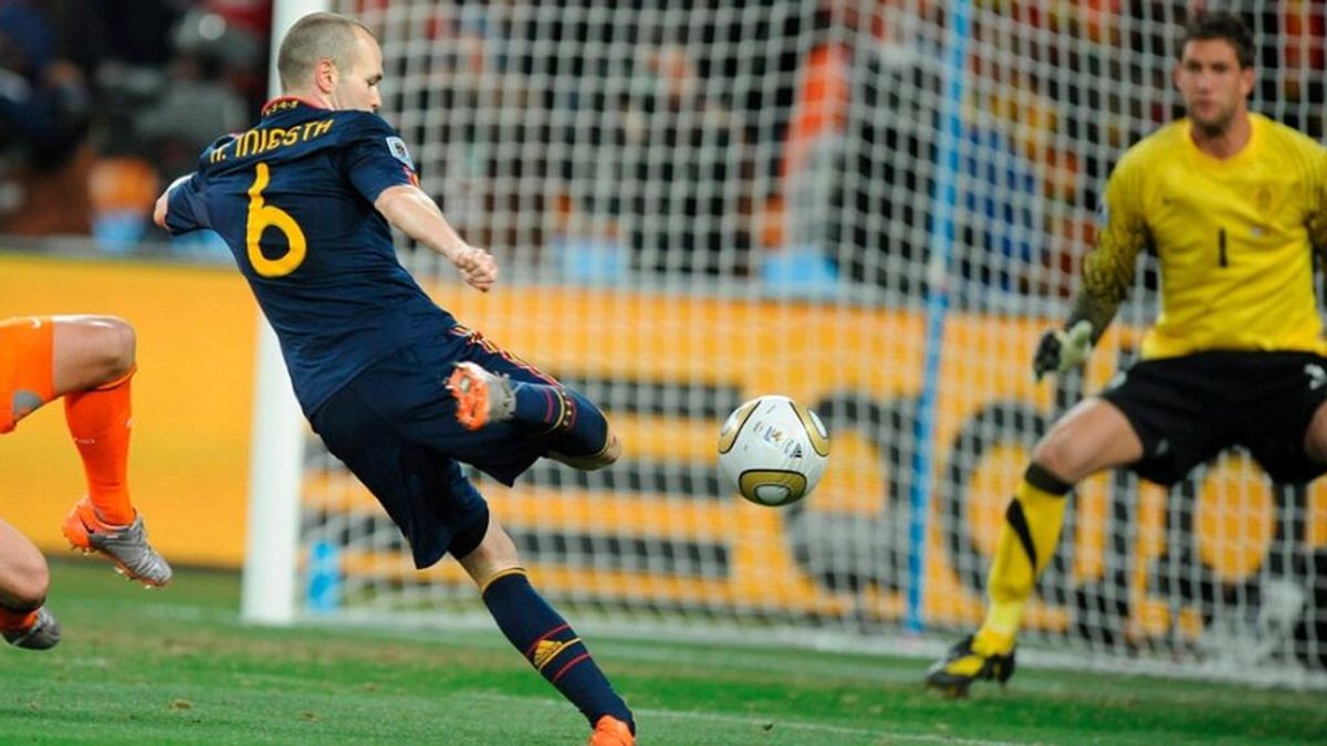 Iniesta recuerda con Ibai Llanos el gol histórico en la final del Mundial: “En mi cabeza sólo estaba que entrase como fuese”