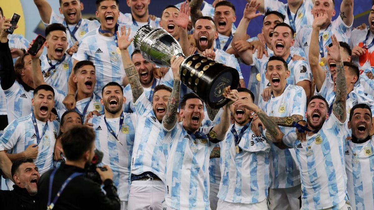 Argentina se impone 1-0 a Brasil en la final de la Copa América en el primer gran triunfo de Messi con la albiceleste
