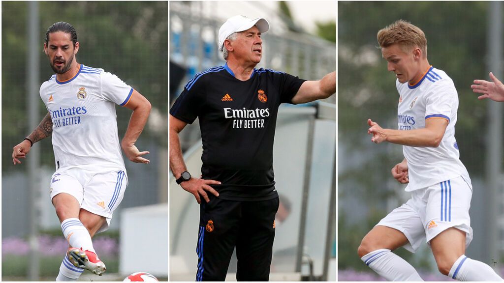 Las tareas pendientes que tiene Ancelotti por solucionar en la pretemporada: del papel de Odegaard a la situación de Isco