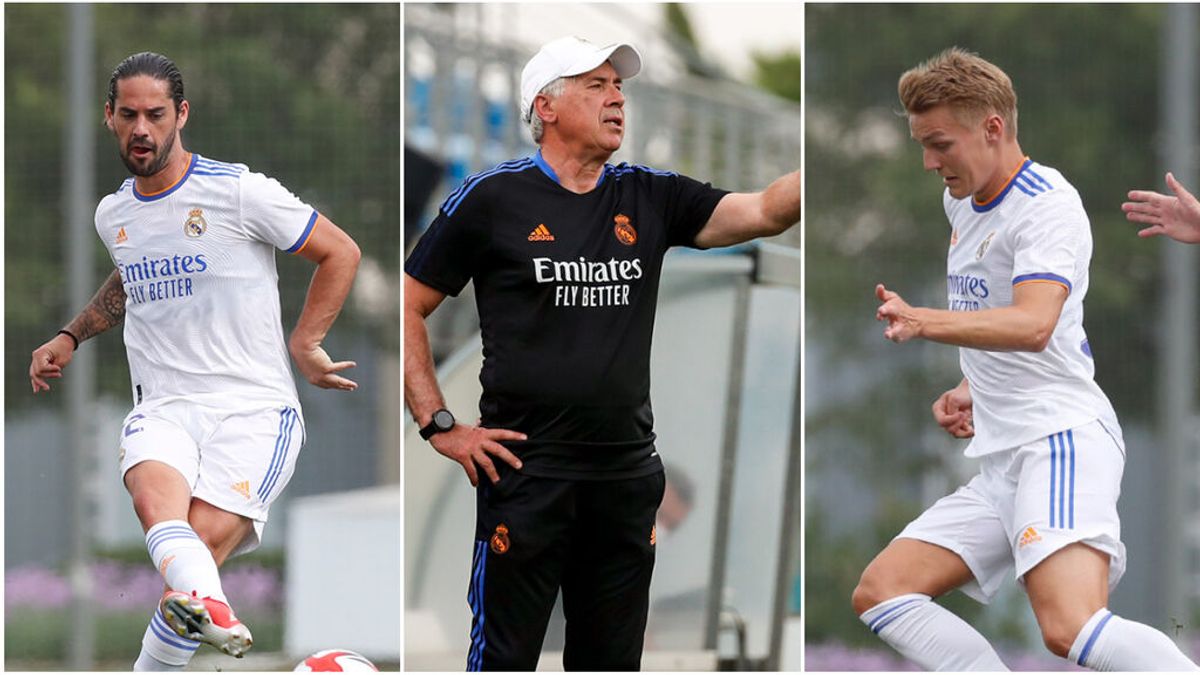 Las tareas pendientes que tiene Ancelotti por solucionar en la pretemporada: del papel de Odegaard a la situación de Isco Las tareas pendientes que tiene Ancelotti por solucionar en la pretemporada: del papel de Odegaard a la situación de Isco