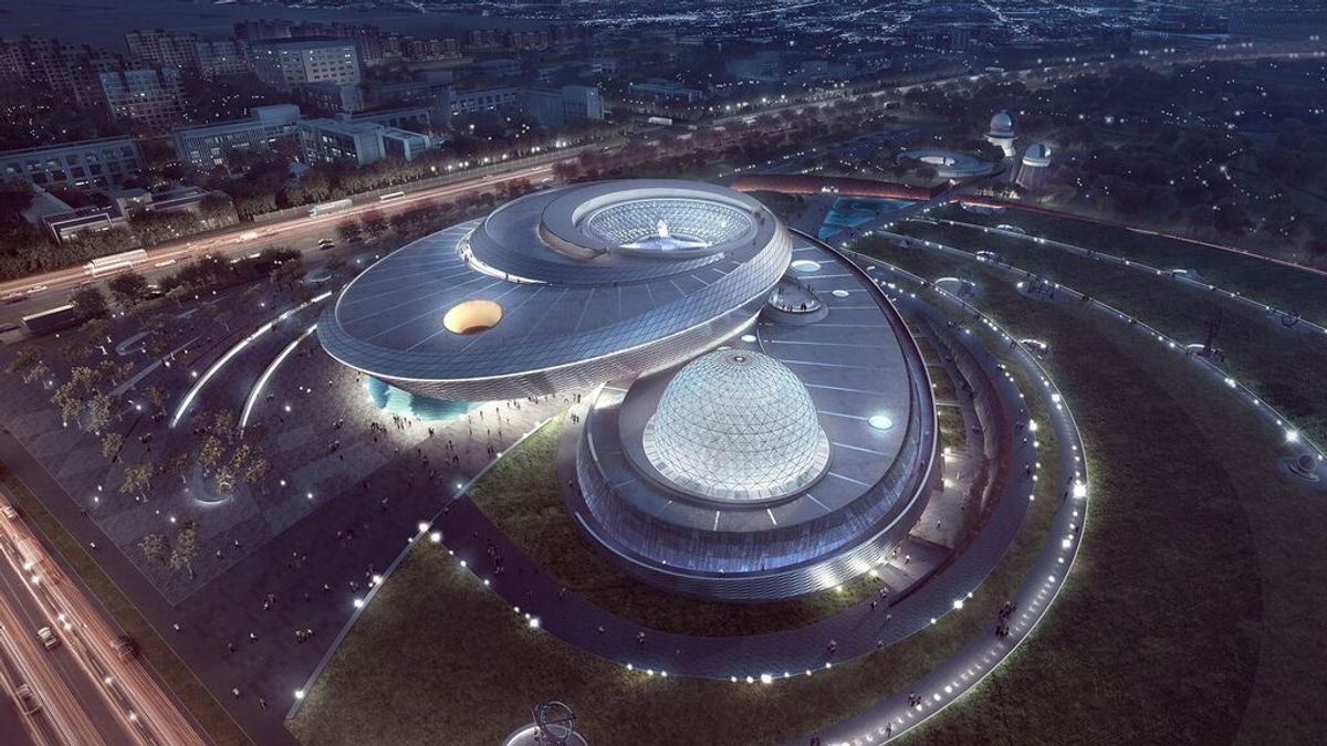 China abre el planetario más grande del mundo en Shanghái China abre el planetario más grande del mundo en Shanghái