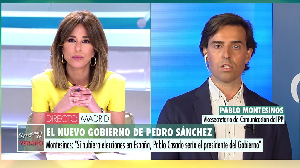 Para Pablo Montesinos, Vicesecretario de Comunicación del Partido Popular habla de los cambios en el Gobierno