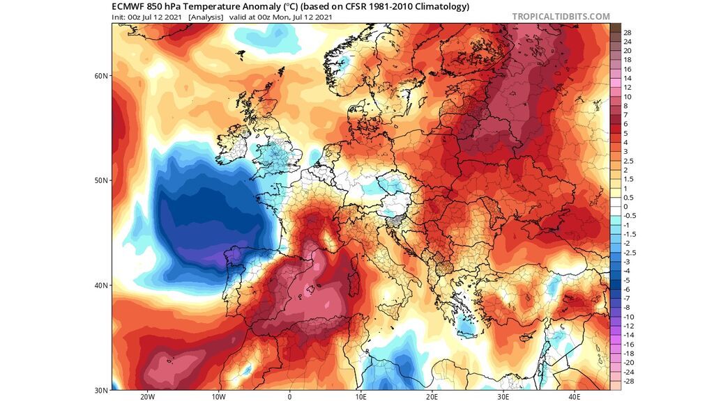temperaturas 850 hpa