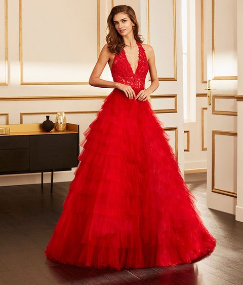 paz Aparte genéticamente 7 vestidos de novia rojos que te conquistarán - Divinity
