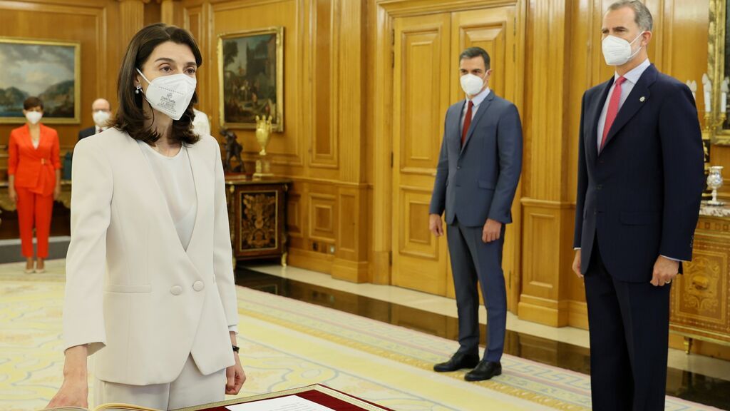 Pilar Llop, nueva ministra de Justicia y Notaria Mayor del Reino, jura su cargo