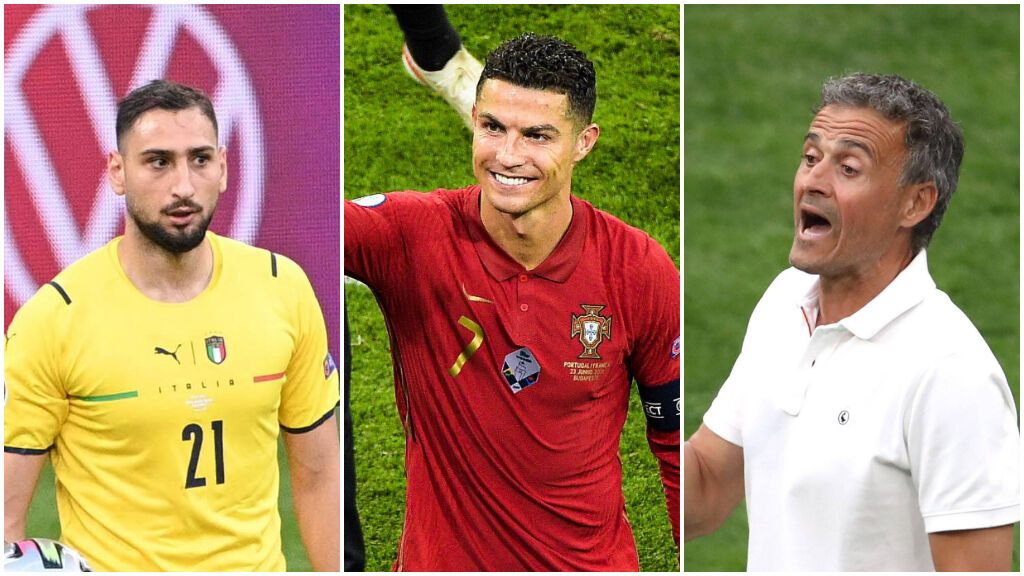 Luis Enrique, Cristiano Ronaldo y Donnarumma son algunos de los nombres propios que ha dejado esta Eurocopa