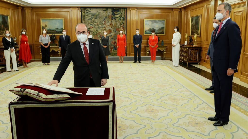 Miquel Iceta, ministro de Cultura y Deportes