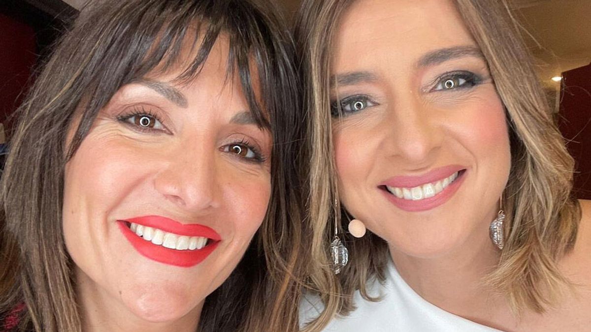 Así ha sido el emotivo reencuentro de Nagore Robles con Sandra Barneda en el aeropuerto