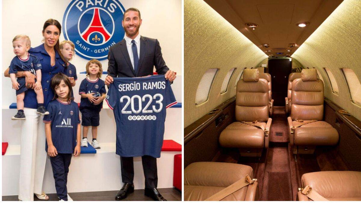 El 'mejor amigo' de la familia de Sergio Ramos tras su fichaje por el PSG: un jet privado propio de dos millones de euros El 'mejor amigo' de la familia de Sergio Ramos tras su fichaje por el PSG: un jet privado propio de dos millones de euros