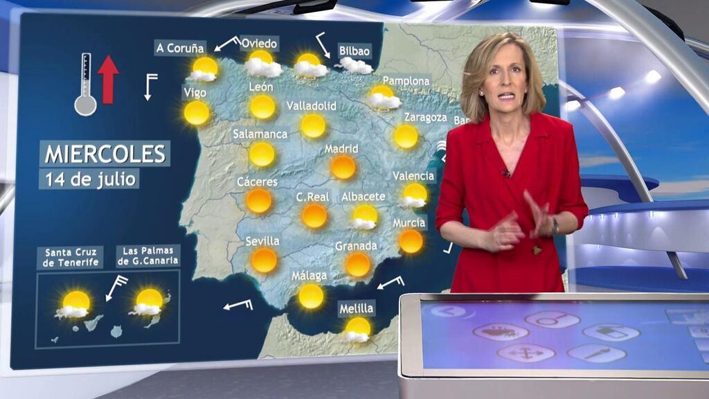 Las temperaturas se recuperan en zonas de España: este es el tiempo que hará el miércoles