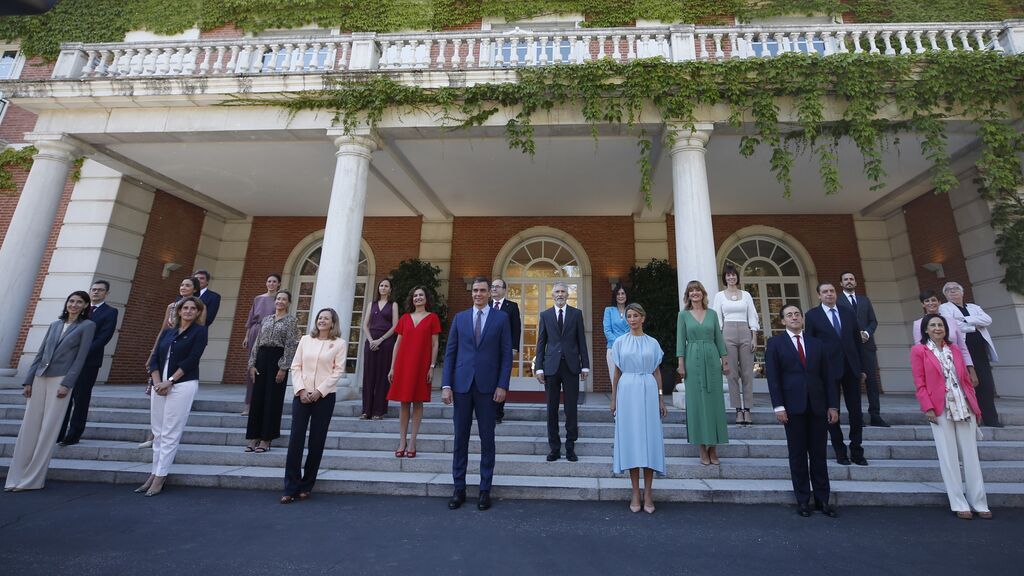 Primera reunión del Consejo de Ministros del nuevo gabinete de Pedro Sánchez