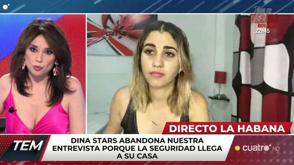 Detenida en Cuba la youtuber Dina Stars en plena entrevista con 'Todo es Mentira'