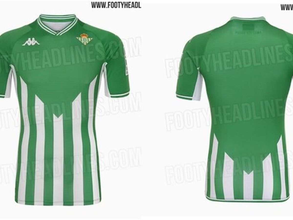 primera equipación Real Betis: Triangulo verde y polémica -