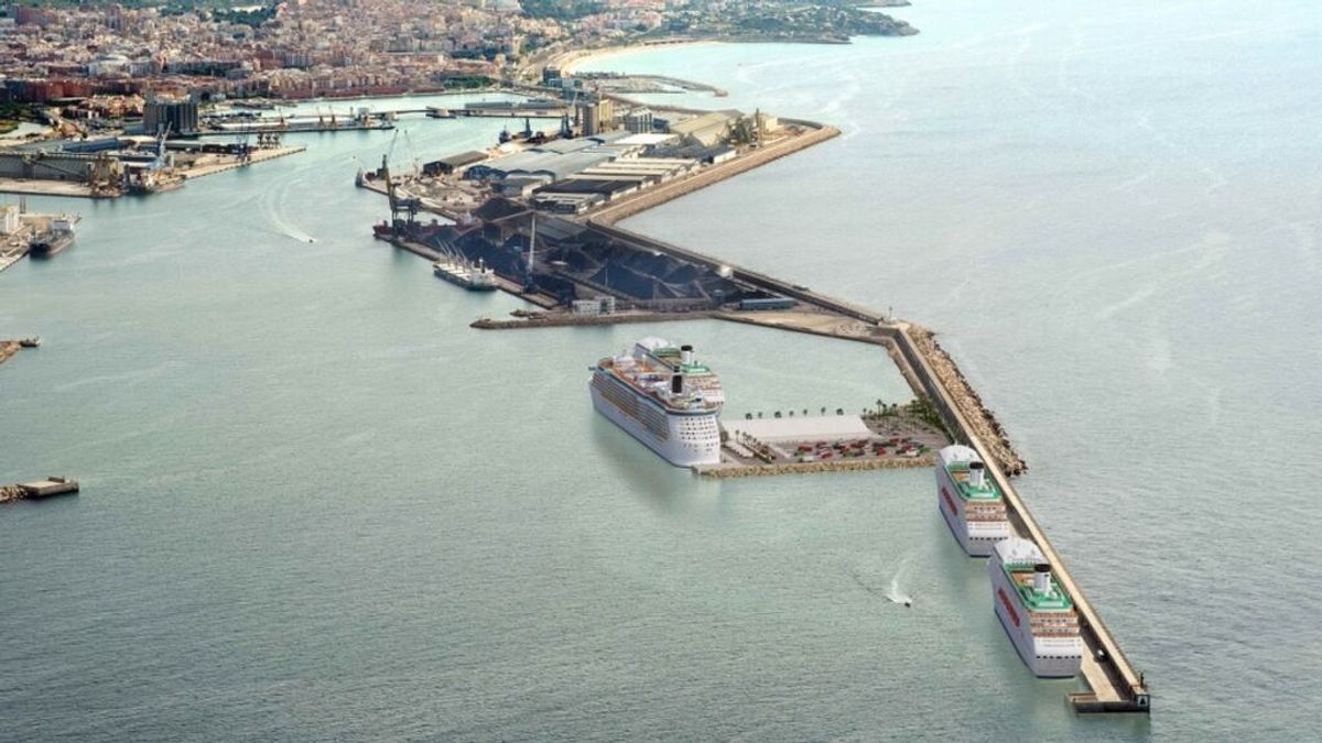 El puerto de Tarragona comienza a instalar los bolardos de amarre "las líneas de cruceros más grandes del mundo" El puerto de Tarragona comienza a instalar los bolardos de amarre "las líneas de cruceros más grandes del mundo"